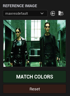 Reference image selection
