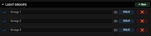Light groups, palettes and per-light controls 3