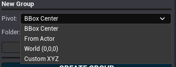 Pivot Groups workflow 2