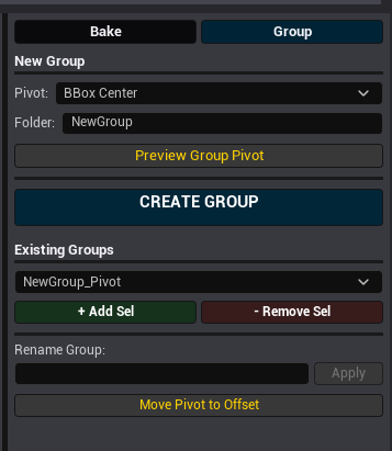 Pivot Groups workflow 3