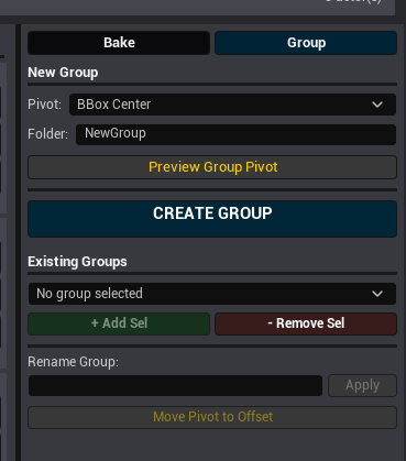 Pivot Groups workflow 1