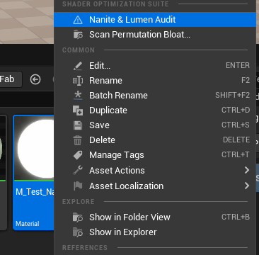 Shader Optimization Suite editor integration 4