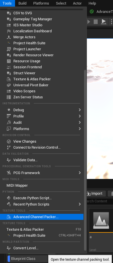 Advanced Channel Packer opening 1