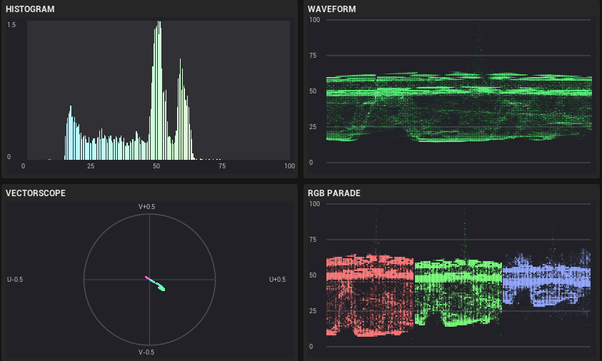 VideoScopes interface 2